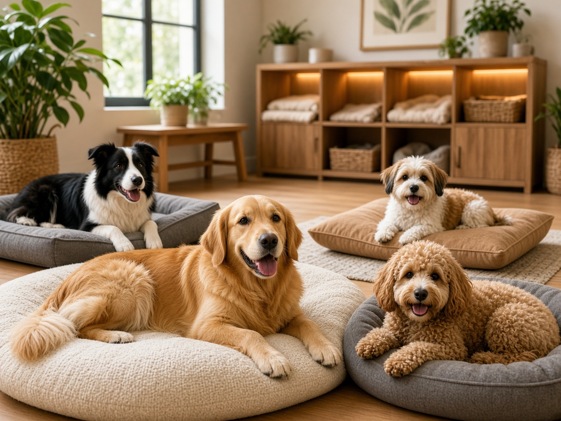 Gemütliche Tagesbetreuung für Hunde